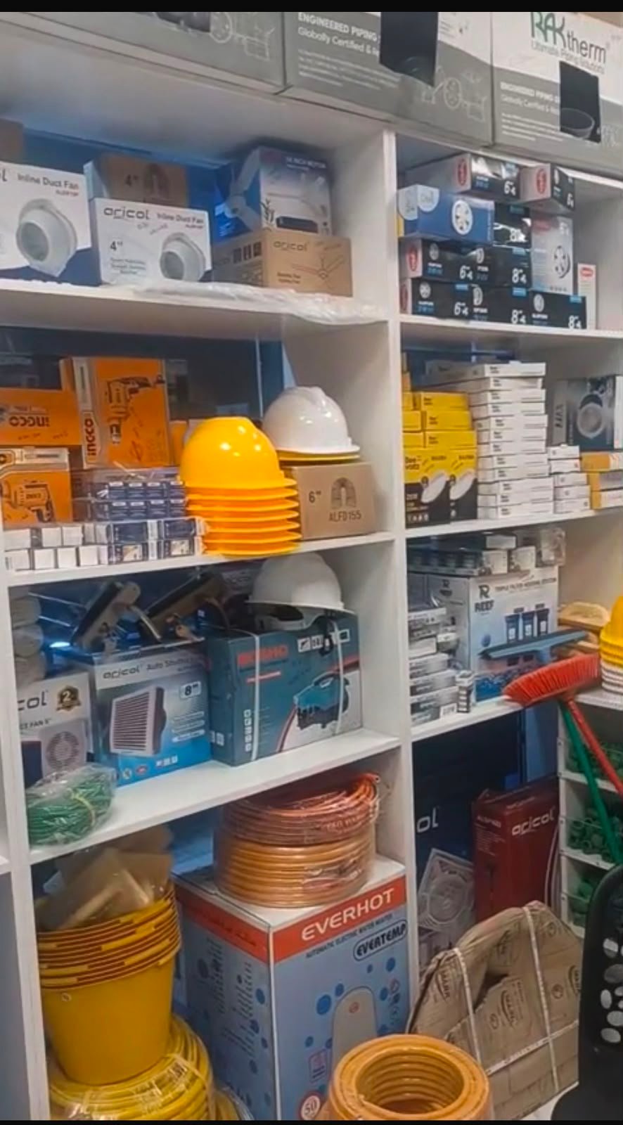 Safety helmets and materials